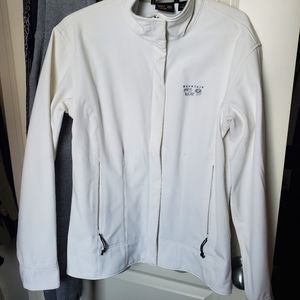 Mountain Hardware, soft shell, white, jacket